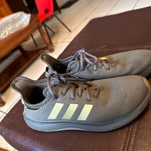 Green adidas size 7.5